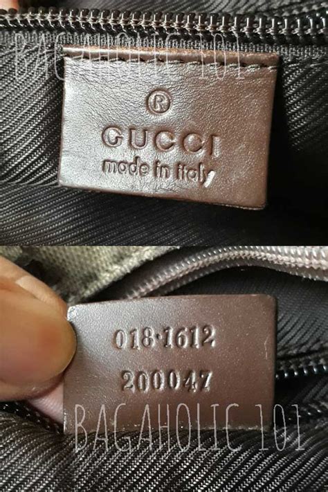 gucci handbag authentication|how to authenticate vintage gucci.